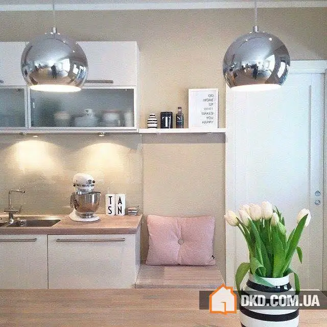 Elegante cocina blanca - 2