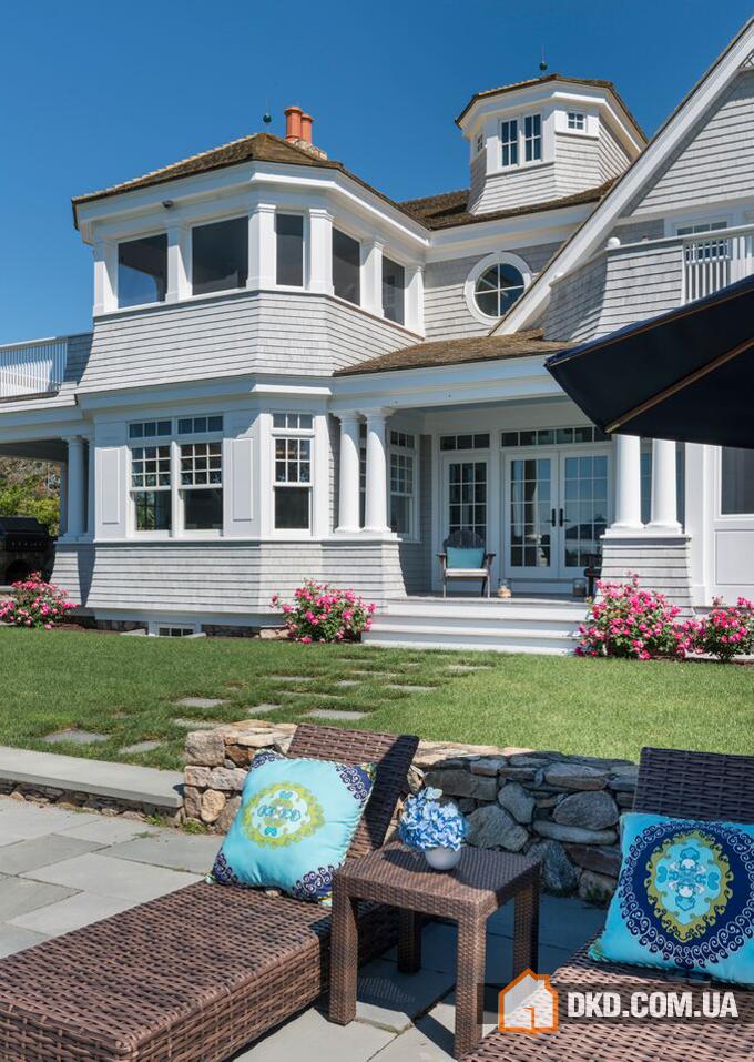 Шикарный дом в морском стиле в США