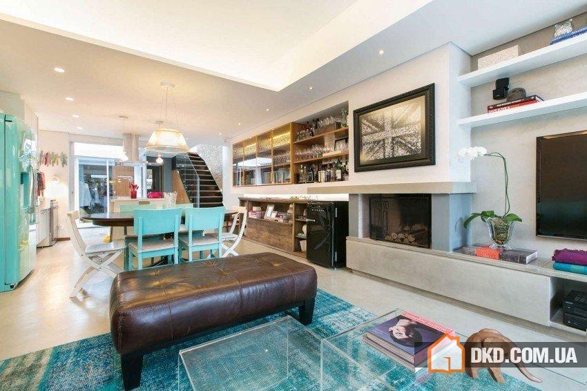 Интерьер дома в Бразилии. Дизайн DT Studio.