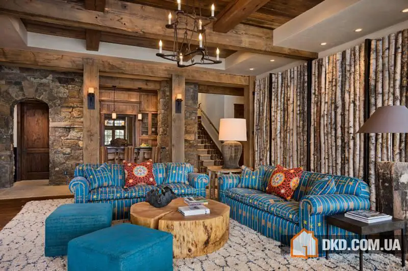 Сільські інтер’єри гостьових ідей дизайну - Gallery image 4