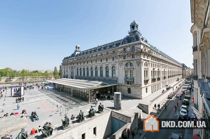 Квартира с видом на парижский музей Д’Орсе