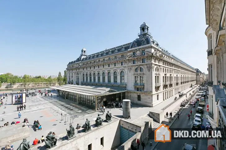 Квартира с видом на парижский музей Д’Орсе