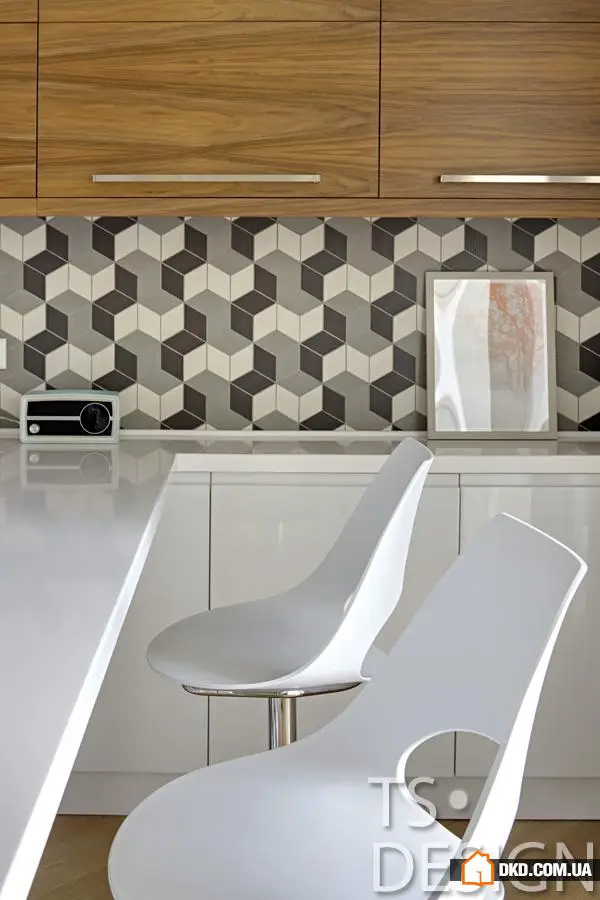 Сучасний інтер'єр з нотками ретро для молодої пари в Москві - Gallery image 3