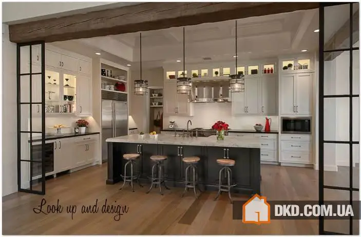 Вражаючі проєкти стель на кухні - Gallery image 0