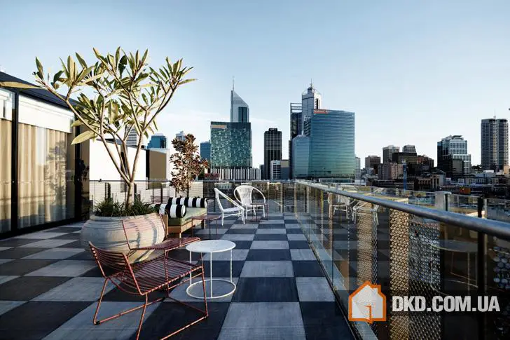 Стильный городской отель Alex Hotel в Перте (Австралия)