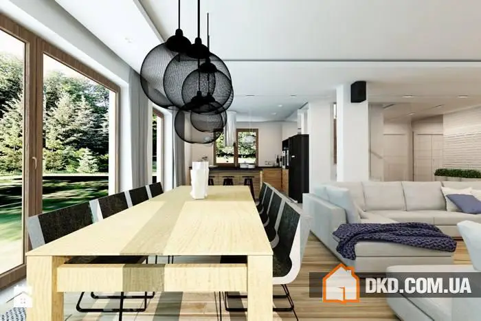 Елегантно спроектований сучасний будинок із вражаючими відкритими інтер'єрами - Gallery image 7