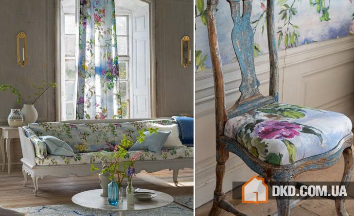 Цветочные вдохновения в новой коллекции Designers Guild