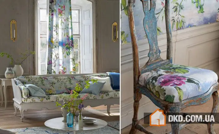 Цветочные вдохновения в новой коллекции Designers Guild