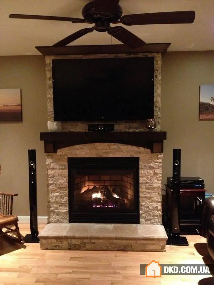 Сучасні ідеї дизайну камінів у гостьових, відповідні декору - Gallery image 6