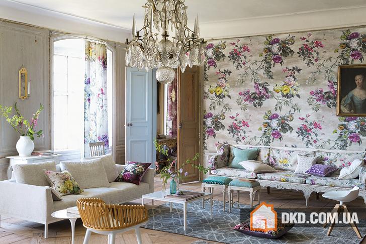 Цветочные вдохновения в новой коллекции Designers Guild
