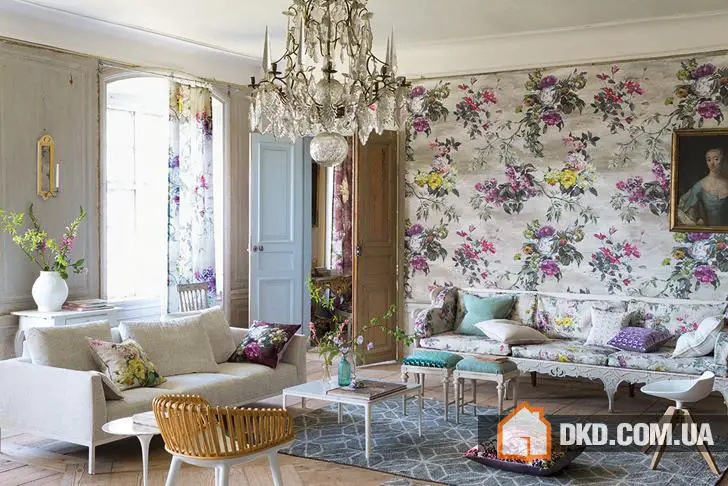 Цветочные вдохновения в новой коллекции Designers Guild