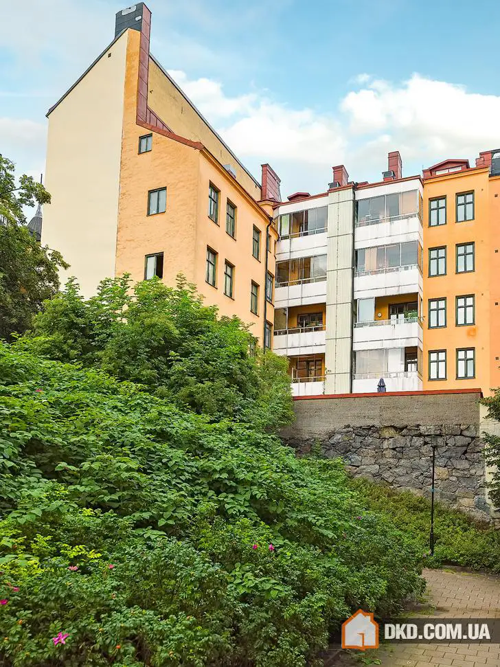 Стильная трехкомнатная квартира в спальном районе Стокгольма (83 кв. м)