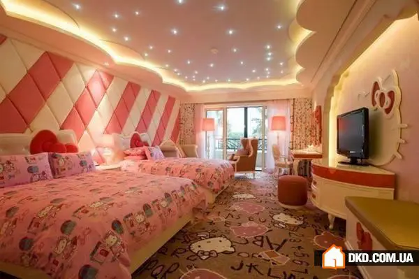 Кімната в стилі Hello Kitty Рожевий - Gallery image 0