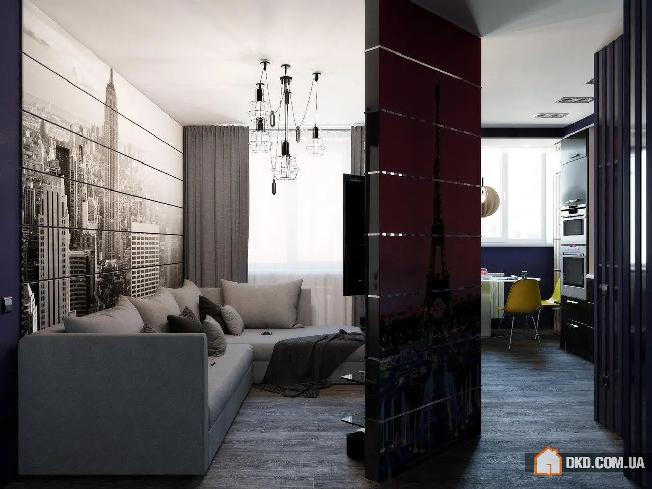 zQ design | Innengestaltung von Küche und Wohnzimmer - 6