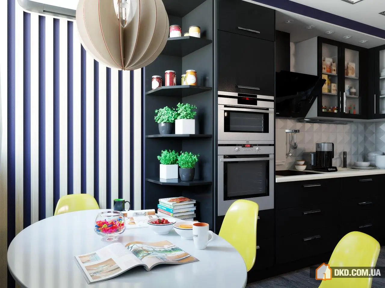 zQ design | Innengestaltung von Küche und Wohnzimmer - 2