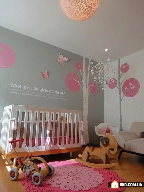 Glamour-Design-Ideen für ein Mädchenzimmer - Gallery image 2