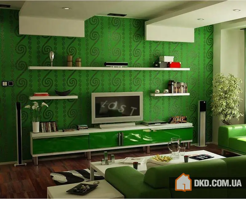 Impressive Modern Green Living Rooms - 6
