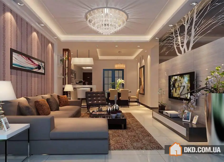 Вдохновляючі гостьові з чудовим декором стін - Gallery image 3