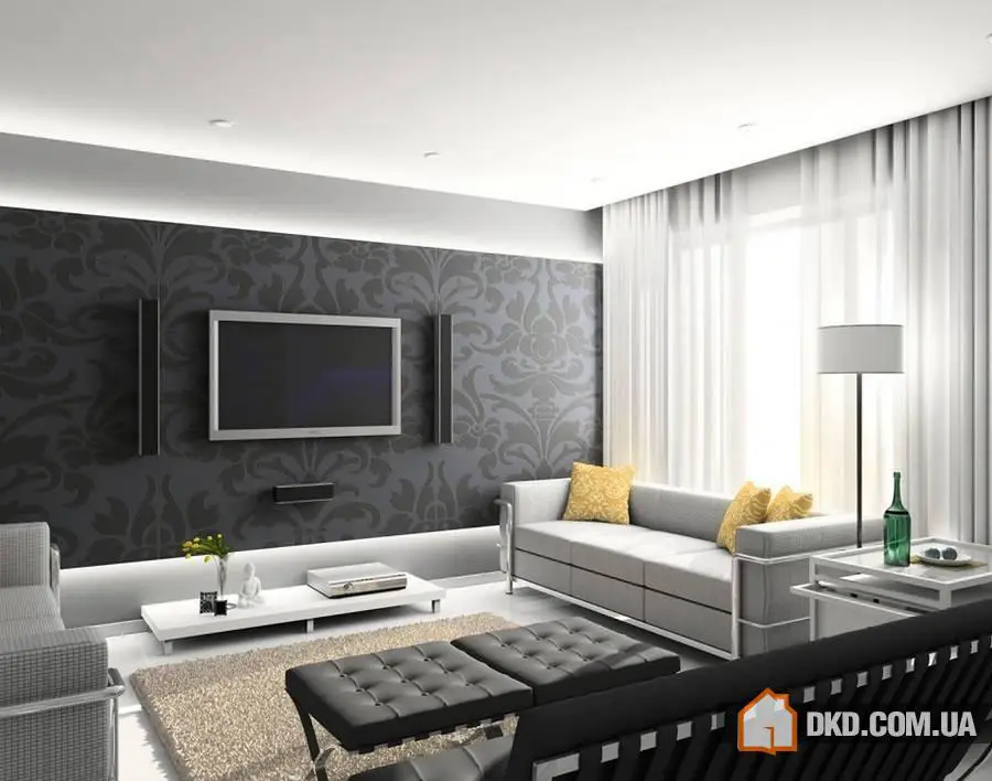 Вражаючий дизайн і декор сучасних гостьових - Gallery image 5