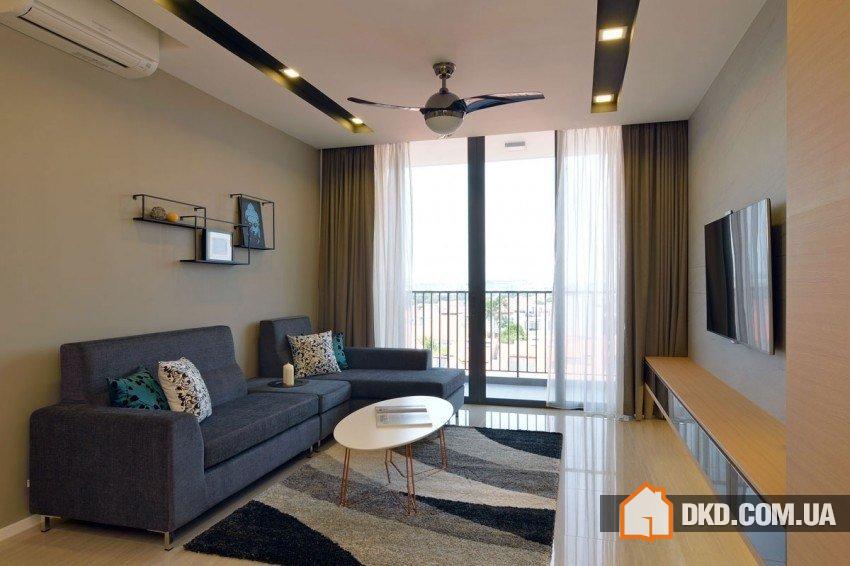 Дизайн квартиры в Сингапуре от KNQ Associates