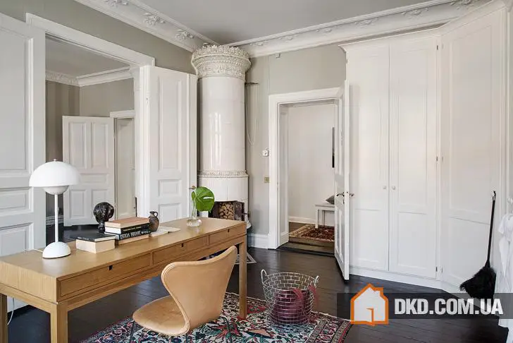 Decoración escandinava de tipo «tráfico» con distribución inusual (113 m²) - Gallery image 14