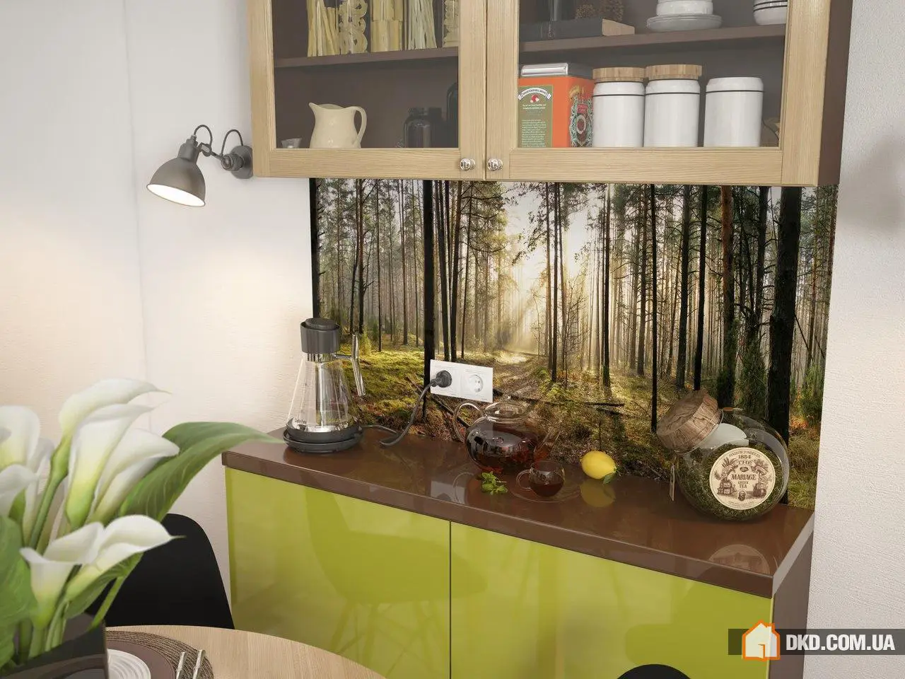 Дизайн-проект гостьової кімнати в сучасному еко-стилі - Gallery image 5