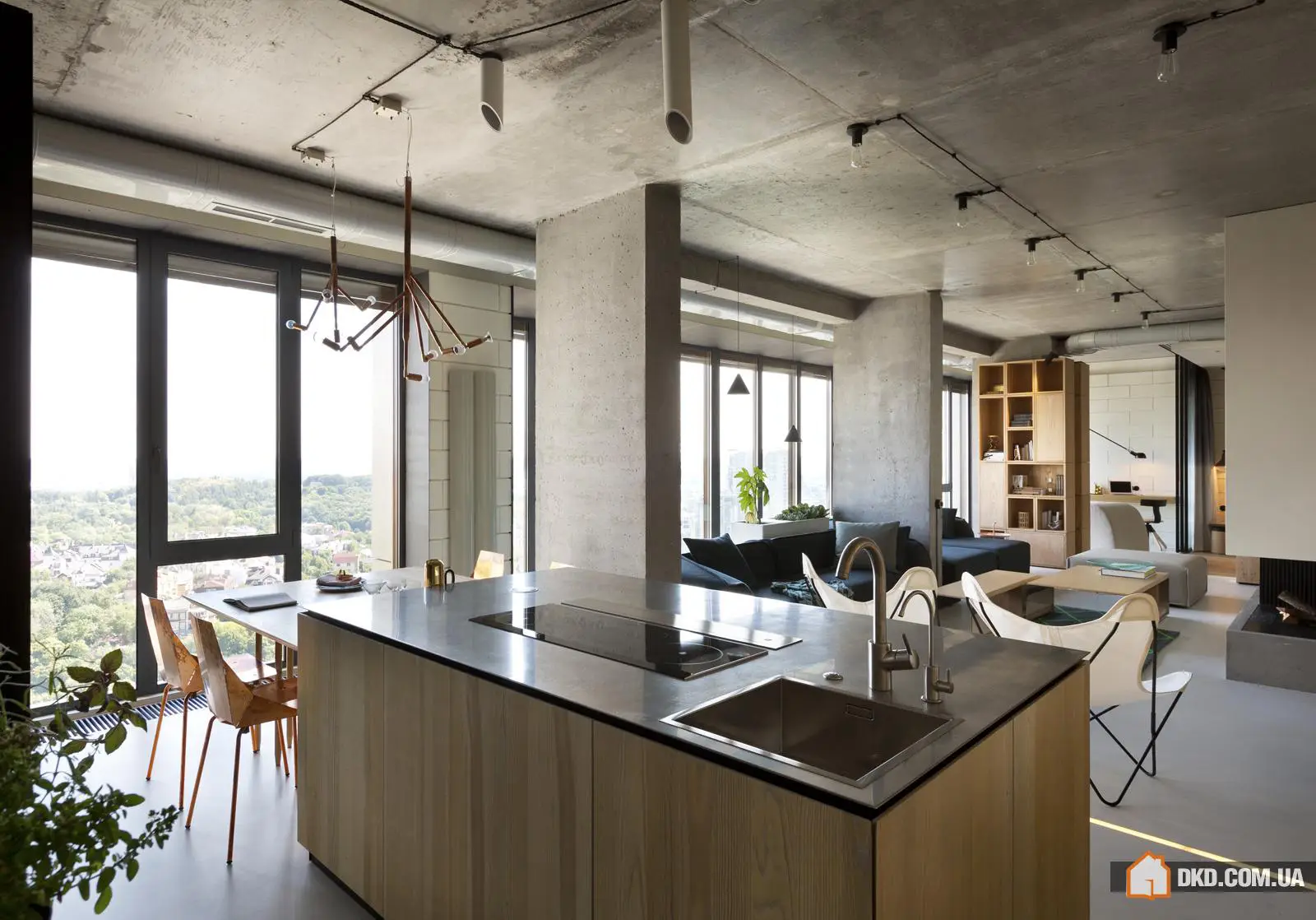 Пентхаус в Киеве от архитектурного бюро Olga Akulova DESIGN