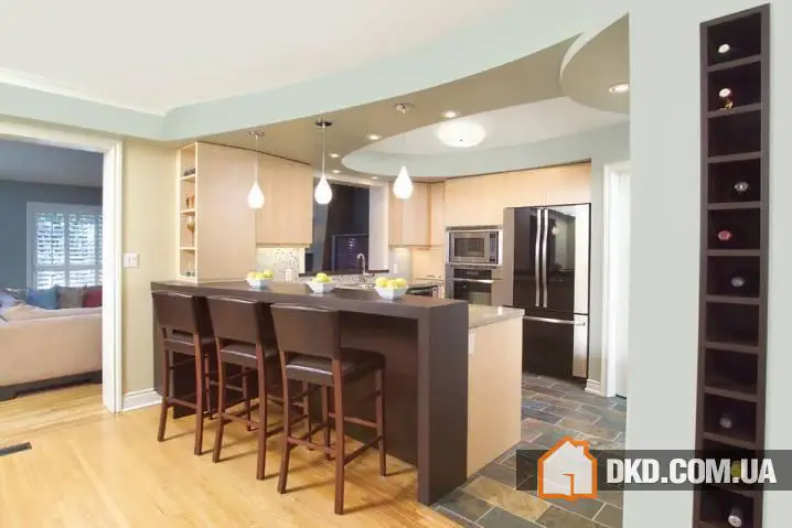 Вражаючі проєкти стель на кухні - Gallery image 6