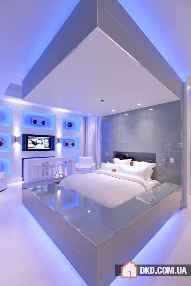 Прохладный интерьер Hard Rock Hotel в Лас-Вегасе