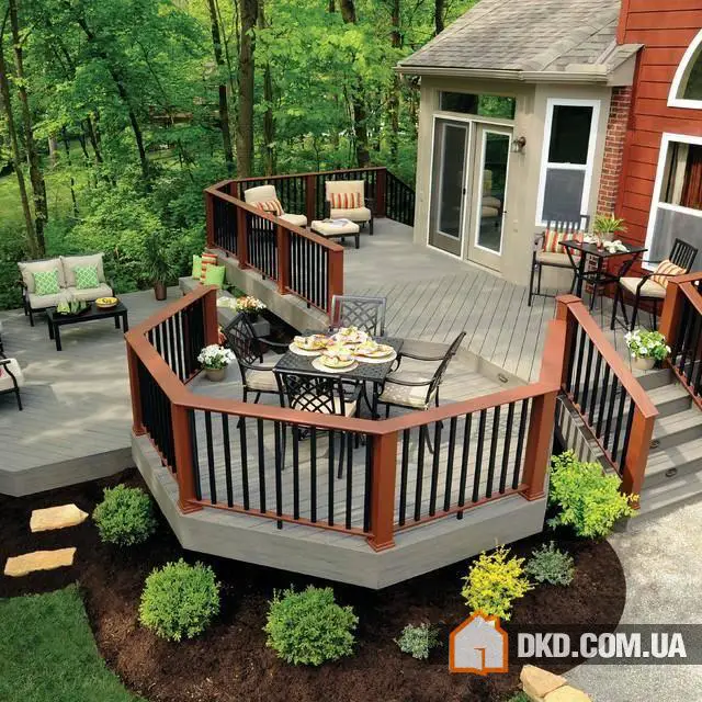 Idées fantastiques pour le design de terrasse dans le jardin arrière - Gallery image 2