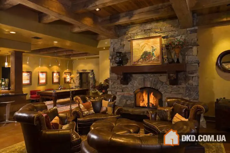 Сільські інтер’єри гостьових ідей дизайну - Gallery image 6