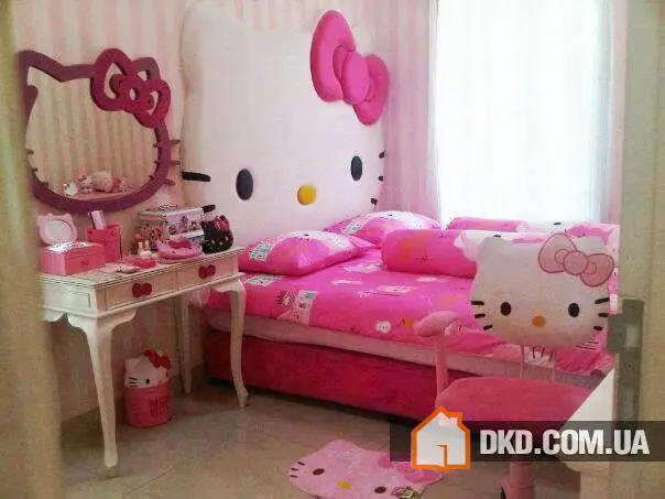 Кімната в стилі Hello Kitty Рожевий - Gallery image 1