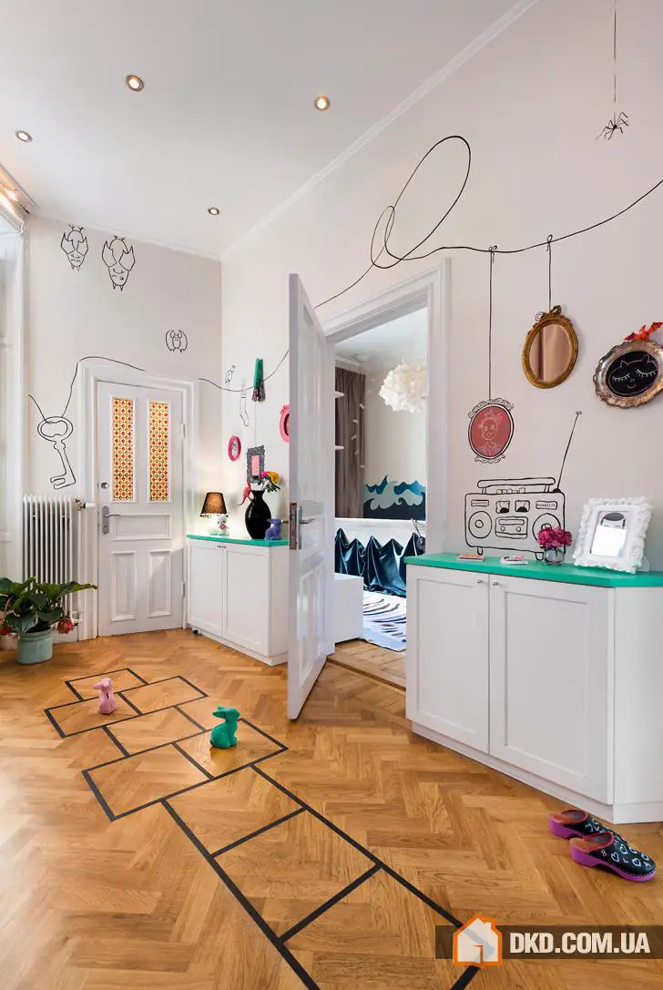 Colorful Chaos and Playful Fun in a Stockholm Apartment - Gallery image 17