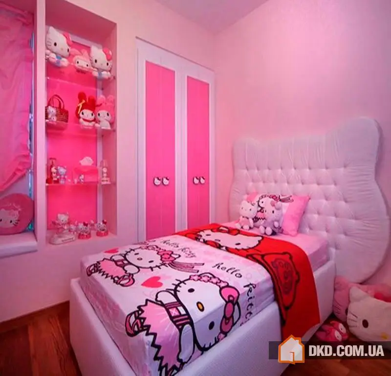 Кімната в стилі Hello Kitty Рожевий - Gallery image 4