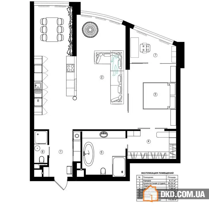 Amazing Men's Loft in Kyiv (115 sq. m) - Gallery image 18