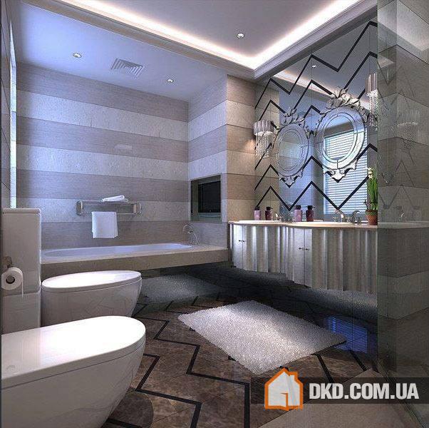 Современный дизайн ванных комнат