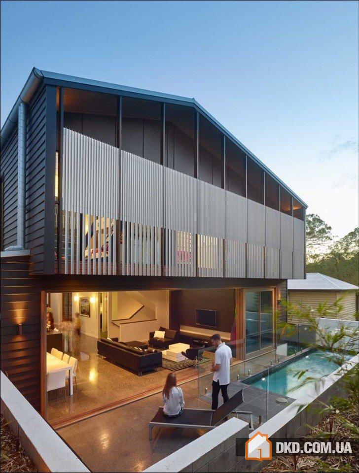 Элегантность и прозрачность Mackay Terrace Residence в Брисбене, Австралия