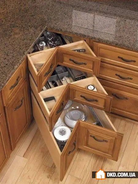 Хранение и экономия места на кухне