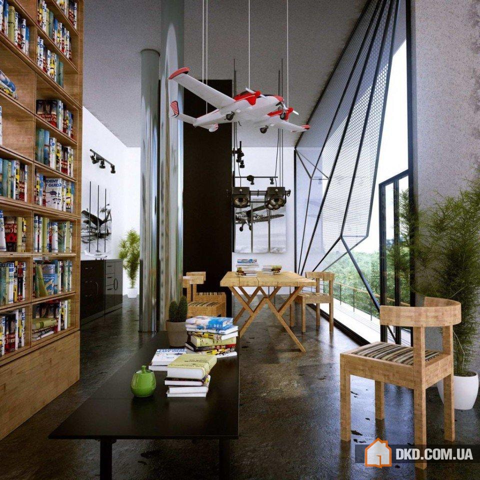 Дом для пилота (Aviator’s Villa) в США от Urban Office Architecture.