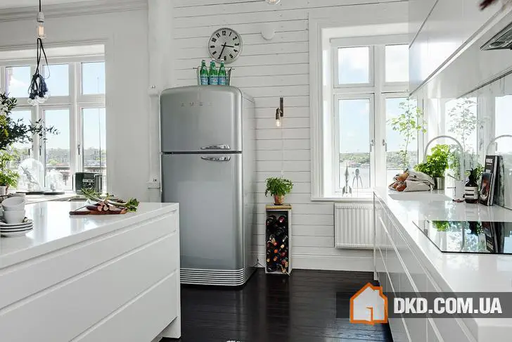 Двухкомнатная квартира с видом на гавань в Гетеборге (67 кв. м)