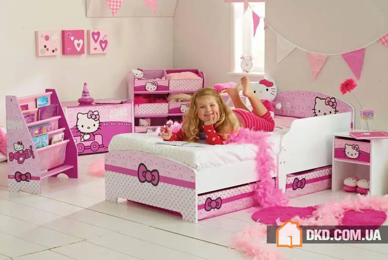Кімната в стилі Hello Kitty Рожевий - Gallery image 3