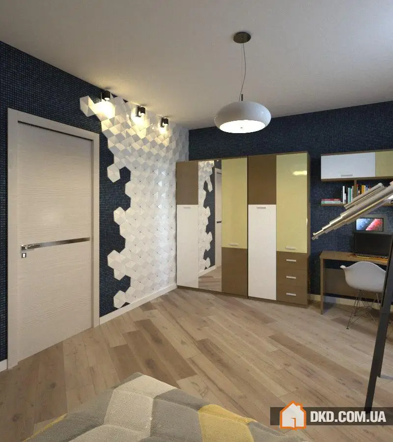 Chambre d'enfant pour ado dans le style Cosmique - Gallery image 2