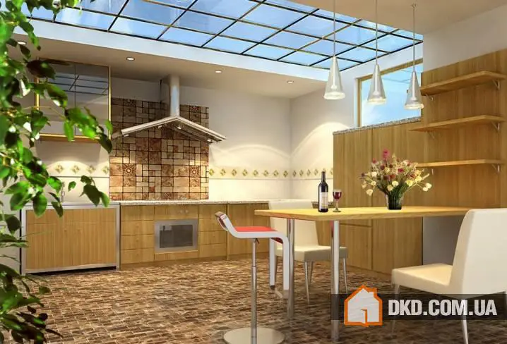 Вражаючі проєкти стель на кухні - Gallery image 1