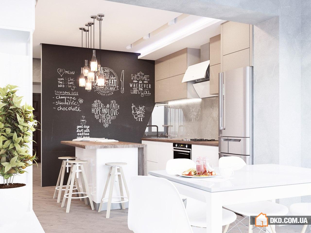 Гостиная от студии iDesign, г.Киев