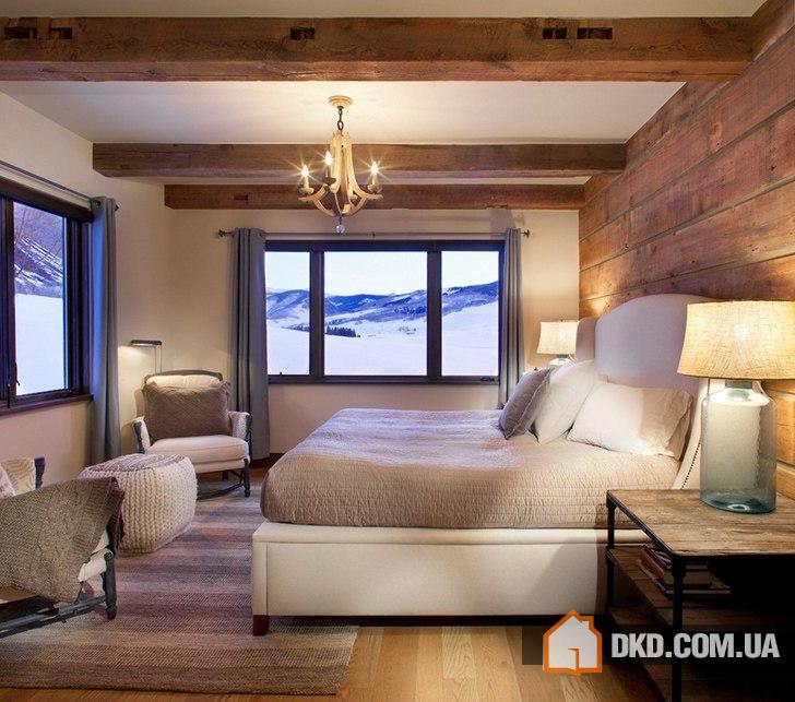 Уютный деревянный дом в горах Колорадо