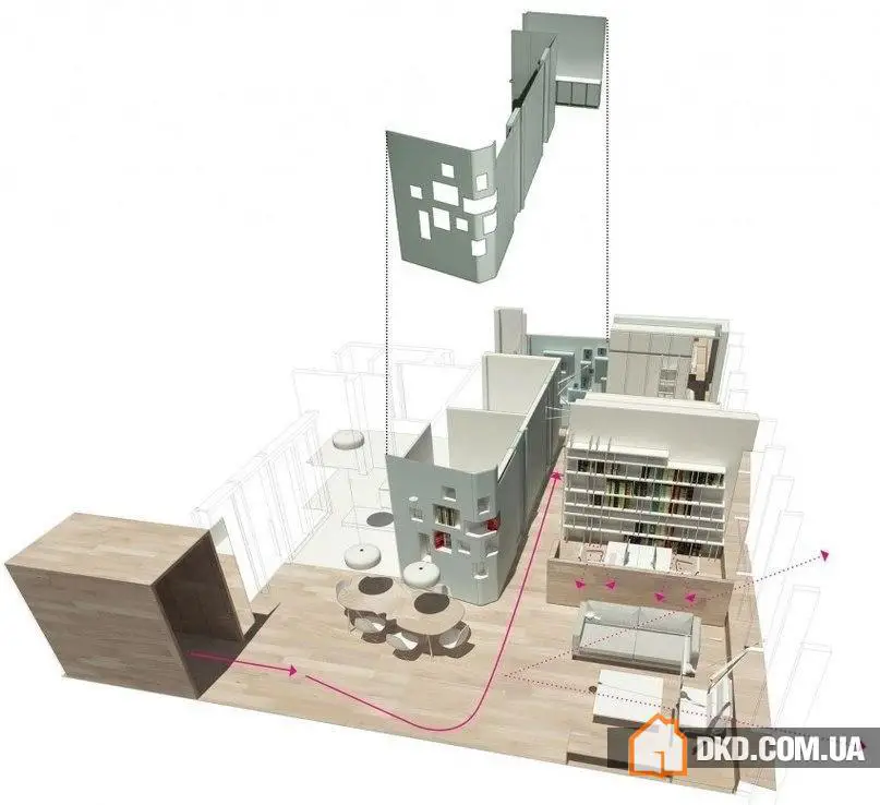 Проект квартири в Гонконзі площею 112 кв.м. - Gallery image 7