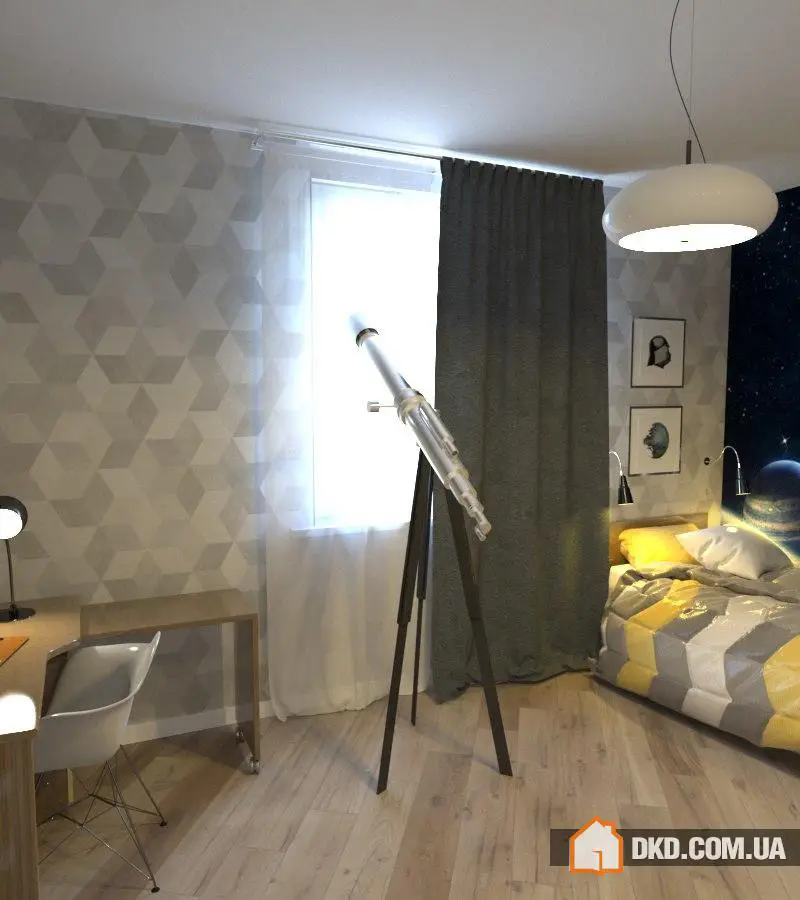 Chambre d'enfant pour ado dans le style Cosmique - Gallery image 0