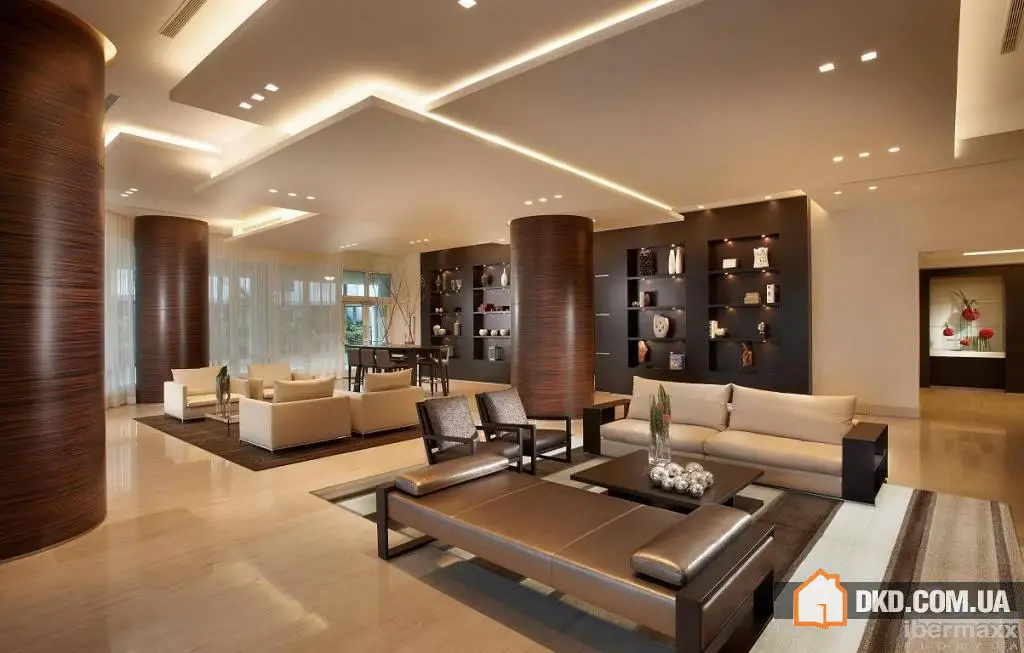 Elegant modern living room design - Gallery image 2