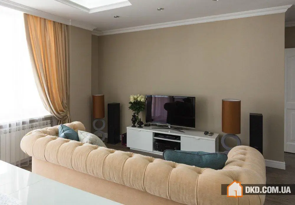 Интерьер квартиры площадью 80 кв.м.