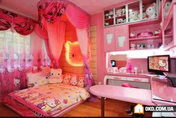 Кімната в стилі Hello Kitty Рожевий - Gallery image 5